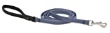 LupinePet 1/2-Inch Recycled Fiber Padded Handle Leash for 6-Feet Small Dogs, Mountain Lake