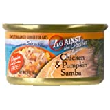 Against the Grain Chicken & Pumpkin Samba Dinner For Cats 24-2.8 oz cans