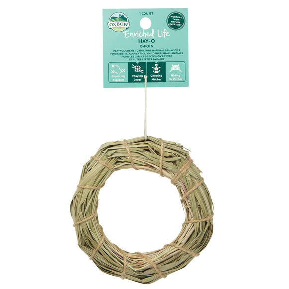 Oxbow Enriched Life Hay-O Toy for Small Animals