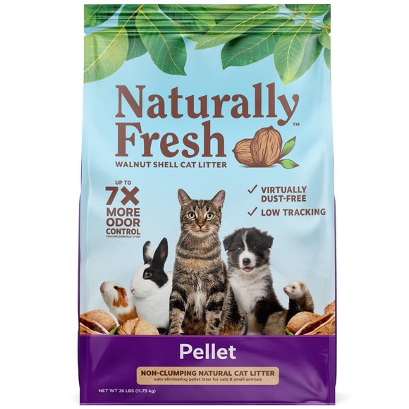 Naturally Fresh Pellet Non-Clumping Cat Litter 26lb