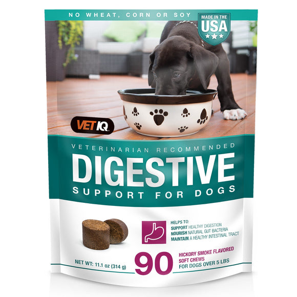 VETIQ Supplement Chews for Dogs 60ct Digestive Support