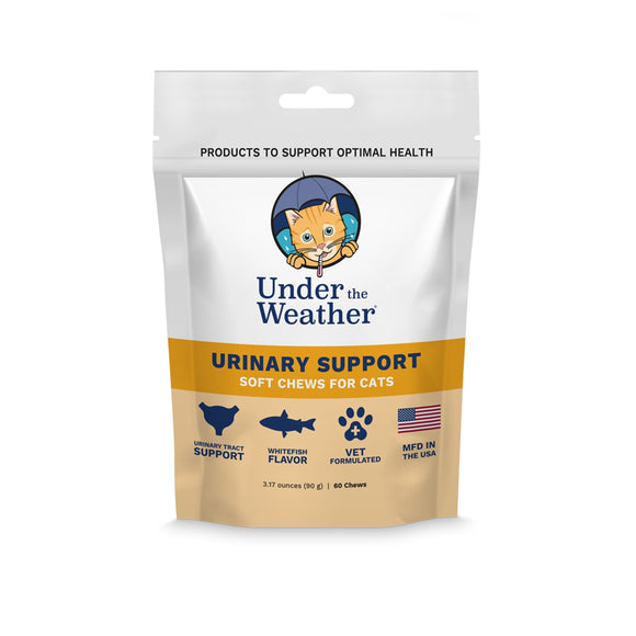 Under the Weather Urinary Support Soft Chews for Cats, Count of 60