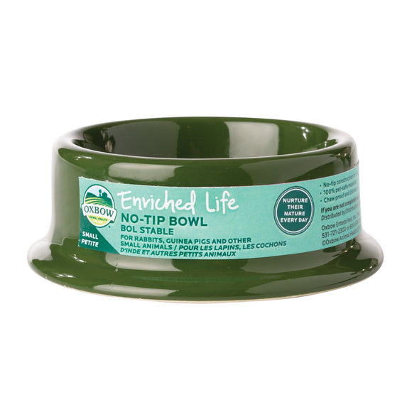 Oxbow Enriched Life No Tip Food Bowl, Small