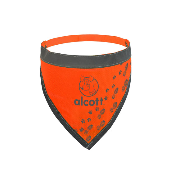 Alcott Essential Visibility Dog Bandana with Reflective Trim & Accents