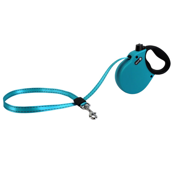 Alcott Retractable Leash eXtra Small Up To 25 Pounds Blue