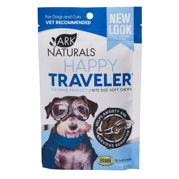 Ark Naturals Happy Traveler Soft Chews for Dogs