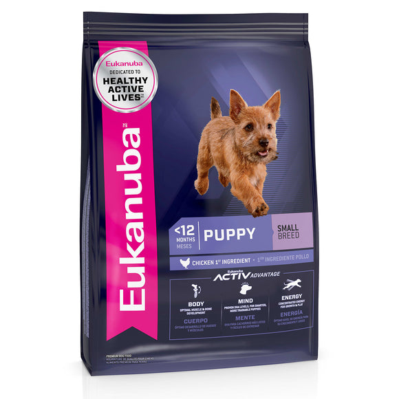 Eukanuba Puppy Small Breed Dry Food, 4.5 lbs.