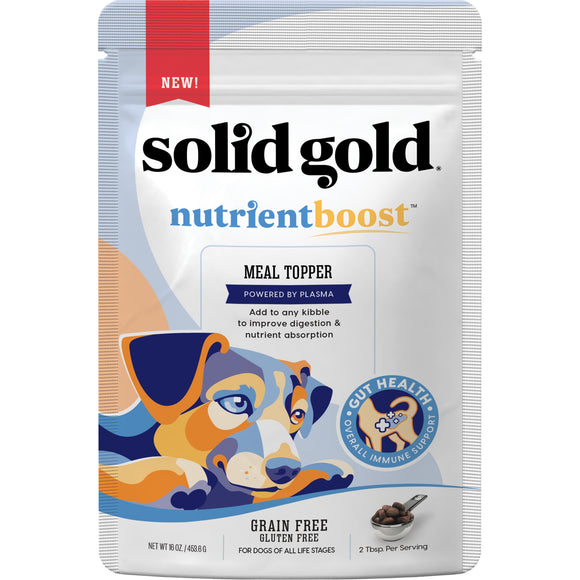 Solid Gold Plasma NutrientBoost Meal Topper, 16 oz.