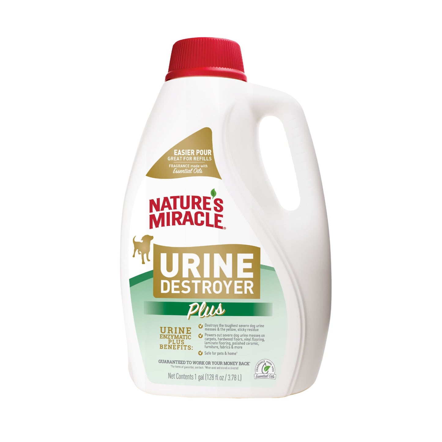 Nature's Miracle Urine Destroyer Plus for Dogs, 128 fl. oz., 128 FZ