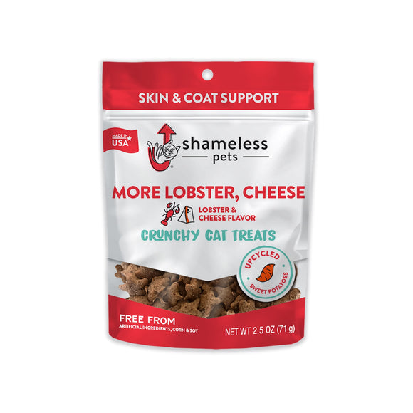 Shameless Pets More Lobster and Cheese Crunchy Cat Treats 2.5oz