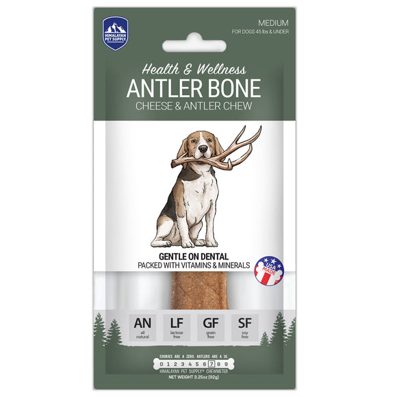 Himalayan Dog Chew Medium Antler Bone