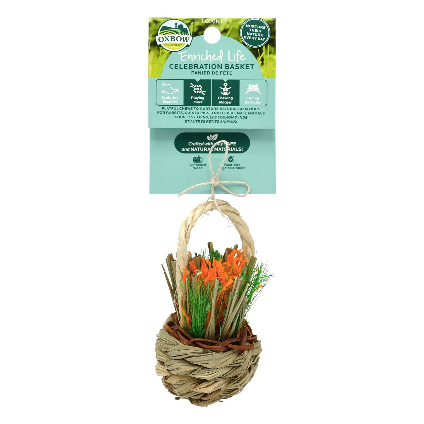 Oxbow Enriched Life Celebration Basket for Guinea Pig, 0.05 lb.