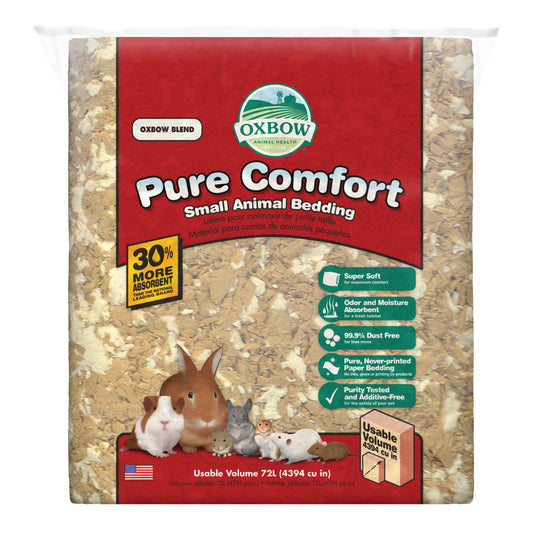 Oxbow Pure Comfort Small Animal Bedding, 42 L, Oxbow Blend