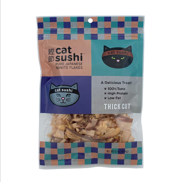 Presidio Cat Sushi Thick Cut Flakes Tuna Cat Treats 0.7oz