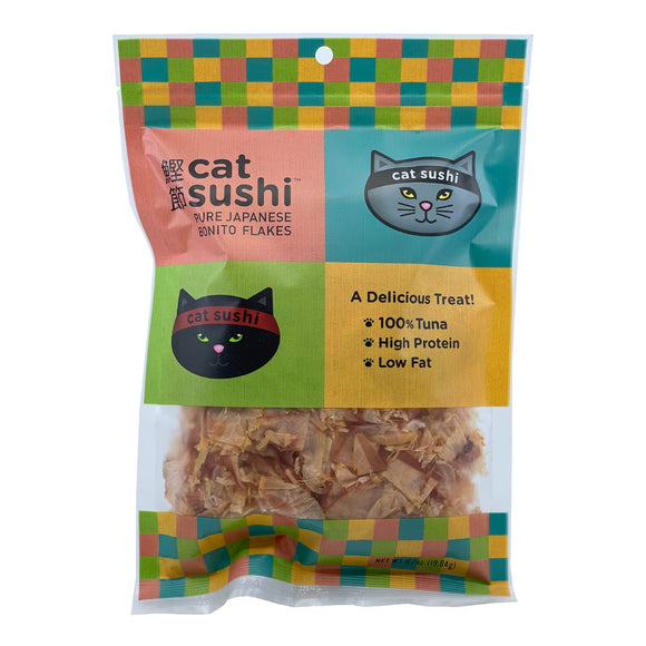 Presidio Cat Sushi Classic Cut Flakes Tuna Cat Treats 0.7oz