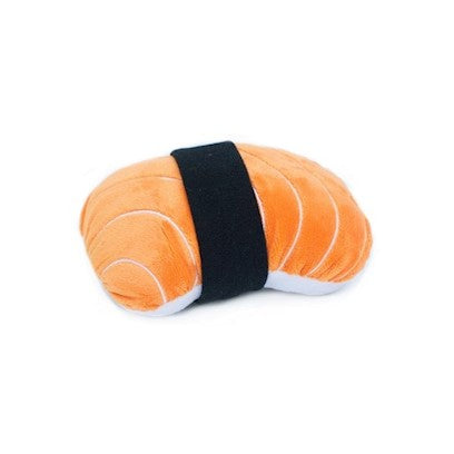 ZippyPaws NomNomz Plush Squeaker Dog Toy - The Foodie Pup - Sushi