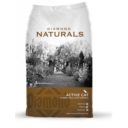 Diamond Naturals Active Cat Dry Cat Food, 6 Lb