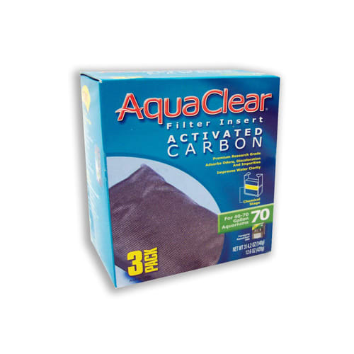 AquaClear 30 Activated Carbon Filter Insert   55 g (1.9 oz)