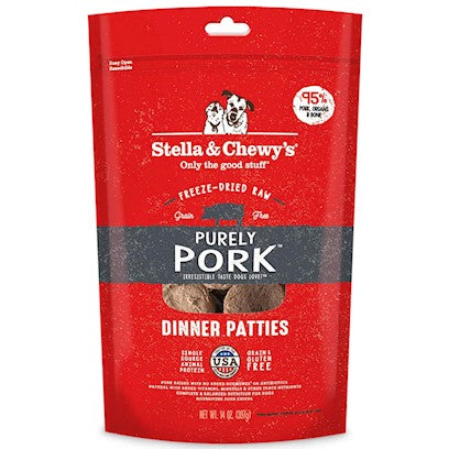 Stella & Chewy's Purely Pork Freeze Dried Raw Dog Food