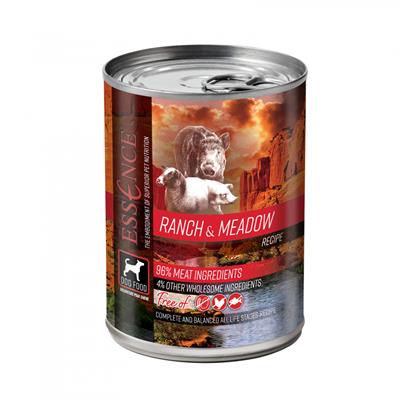 Essence Limited Ingredient Ranch Recipe Canned Dog Food 12-oz, case of 12