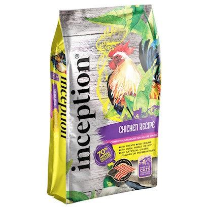 Inception Chicken Recipe Dry Cat Food 13.5-lb