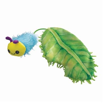 KONG Flingaroo CATerpillar Catnip Toy Multi-Color
