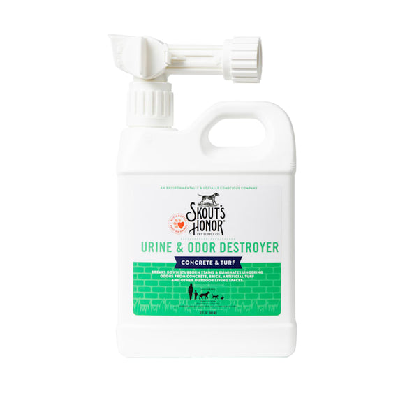 Skout's Honor Concrete & Turf Urine & Odor Destroyer for Dogs, 32 fl. oz., 32 FZ