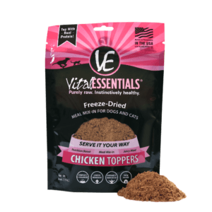 Vital Essentails Freeze Dried Topper for Dogs 6oz Chicken