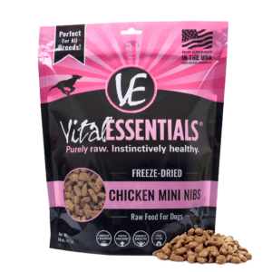 Vital Essentials Freeze Dried Mini Nibss 14oz Chicken