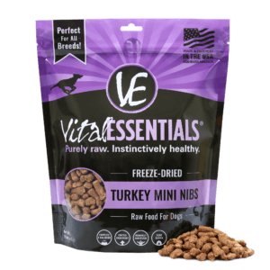 Vital Essentials Freeze Dried Mini Nibss 14oz Turkey