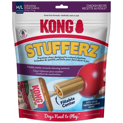 KONG Stufferz Chicken Dog Treat Medium/Large
