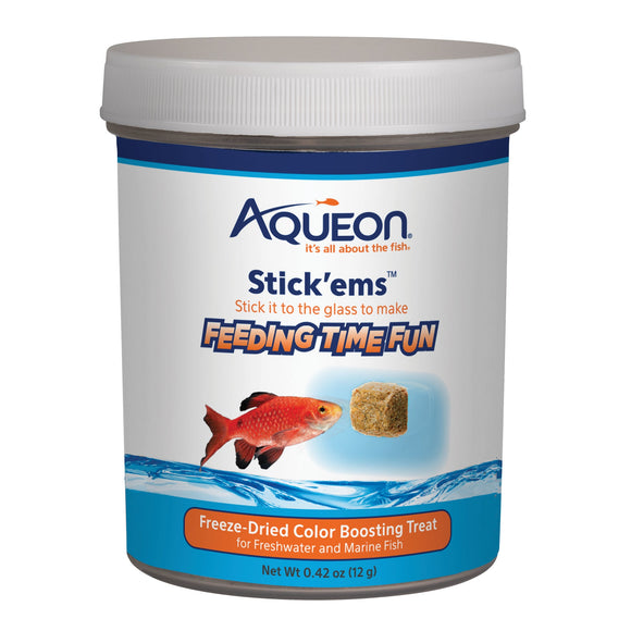 Aqueon Stick ems Freeze-Dried Color Boosting Treat