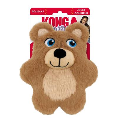 KONG® Snuzzles Teddy Bear Stuffed Dog Toy Small