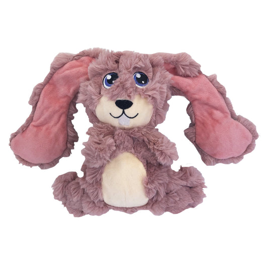 KONG Scrumplez Bunny Dog Toy, Medium, Purple