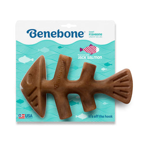 Benebone Fishbone Dog Chew, Giant