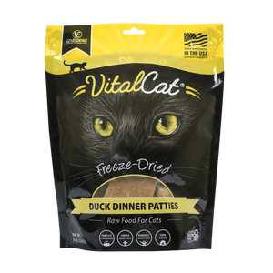 Vital Essentials Freeze Dried Cat Mini Nibs 12oz Duck