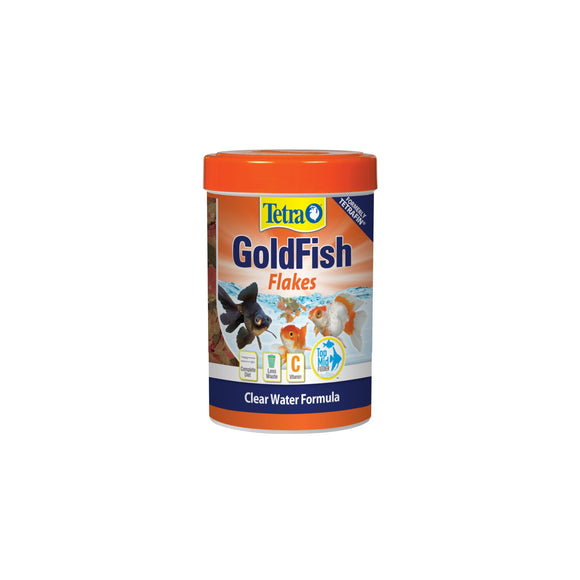 Tetra TetraFin Goldfish Flakes 7.06 Ounces  Balanced Diet Fish Food