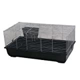 A&E Cage Co Rabbit/Guinea Pig Cage Black Base