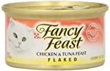 Fancy Feast Wet Cat Food  Flaked Chicken & Tuna Feast  3 oz. Can