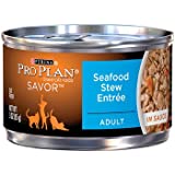 Pro Plan Savor Seafood Stew Adult Canned Cat Food in Sauce, 3 oz. (Case of 24)