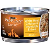 Pro Plan White Meat Chicken & Vegetable Entree Adult Canned Cat Food in Gravy