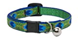 Lupine 1/2in Tail Feathers Cat w/ bell 8-12 Adj. Collar