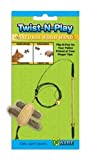 Ware Natural Wood Twist-N-Play Wand Cat Toy Multi-Colored