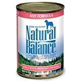 Natural Balance Ultra Premium Canned Dog Food, Beef Formula, 13-Ounce (Pack of 12)