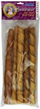IMS TRADING CORP Gourmet Dog Treats, Pork Hide Twists, 10-In, 5-Pk.