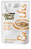 Fancy Feast Limited Ingredient  Grain Free Wet Cat Food Complement  Broths Creamy With Chicken  1.4 oz. Pouch