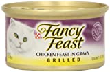 Fancy Feast Gravy Wet Cat Food  Grilled Chicken Feast  3 oz. Can
