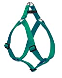 Lupine Step-In Harness for Larger Dogs, 19 to 28-Inch Girth, 1-Inch Wide, Green