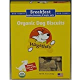 Wagatha's Organic Dog Biscuits 8oz Breakfast Biscuit