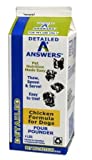 Answers Frozen Detailed Chicken Dog Food 4lb